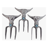 Kit 3 Garfo Tridente
