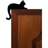 Kit 3 Gatinhos Em Mdf 3mm Para Porta