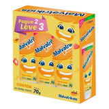 Kit 3 Gel Dental Malvatrikids F-infantil Com Flúor 70g