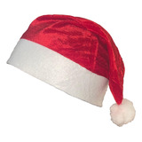 Kit 3 Gorro Touca De Papai Mamãe Noel Veludo Luxo Natal