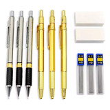 Kit 3 Grafite Para Lapiseira 0 7mm Refil Com 30 Unidades