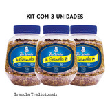 Kit 3 Granola Tradicional Castanha Coco