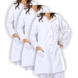 Kit 3 Jalecos Feminino