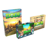 Kit 3 Jogos Dogs + Expansões O Sócio E Card Game