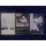 Kit 3 K7's Madonna First/lav/true Blue De Época Americanas 