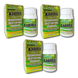 Kit 3 Kapina 60ml Retira Tiririca No Gramado