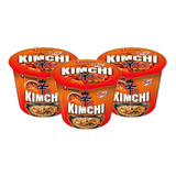 Kit 3 Lamen Coreano Kimchi Ramyun