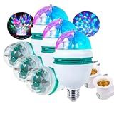 lampadas globo giratoria bocal bivolt cristal efeitos