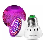 Kit 3 Lâmpadas Led Grow 60leds Crescimento Plantas Indoor