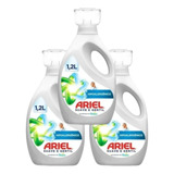 Kit 3 Lava Roupa Líquido Ariel Sensitive Hipoalergênic 1 2l