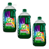 Kit 3 Lava Roupas Líquido Ariel Clássico 3l
