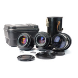 Kit 3 Lentes M42