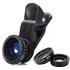 Kit 3 Lentes Para Smartphone Fisheye + Macro + Wide + Brinde
