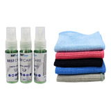 Kit 3 Limpa Lentes 3 Flanela Mágica Óculos De Grau De Sol