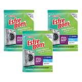 Kit 3 Limpa Máquina De Lavar Roupas 80g Esfrebom Bettanin