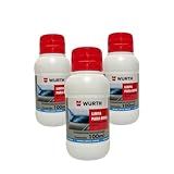 Kit 3 Limpa Para Brisa Wurth 100Ml Fluido Limpador De Vidros Automotivo Limpeza