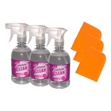 Kit 3 Limpador Para Quadro Branco Carinon Clean 500 Ml