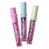 Kit 3 Lip Gloss Infantil  Glitter Com Anel De Estrela Lindos