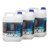 Kit 3 Líquido Máquina De Fumaça Fluido Smoke Pro Usa 5 Litro Cor Água 110v 220v