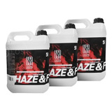Kit 3 Líquido Para Maquina Haze Sem Óleo Fluído 5 Litros Usa