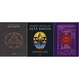 Kit 3 Livro Clavicula Salomão Livro Lei Dogma Alta Magia