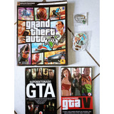 Kit 3 Livros 1 Chaveiro E 50 Adesivos De Gta Grand Theft Auto V 5 Bradygames Superdetonado Revista Gta 5
