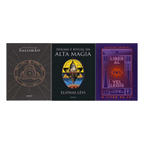 Kit 3 Livros A Clavicula De Salomão O Livro Da Lei Liber Al Vel Legis Dogma E Ritual Da Alta Magia