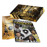Kit 3 Livros Botafogo Documentário Campeão Brasileirão E Libertadores 2024 Oficial Panini