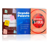 Kit 3 Livros Corações Forjados Em Deus A Forja Orando A Palavra Quarto De Guerra