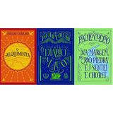 Kit 3 Livros Paulo Coelho Alquimista Diario De Um Mago Na Margem Do Rio Piedra Eu Sentei E Chorei