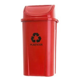 Kit 3 Lixeiras Coleta Seletiva Resistentes Fortes 60 Litros