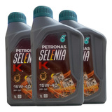 Kit 3 Lts Oleo Motor Selenia K 15w40 Semissintetico