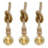 Kit 3 Luminaria Pendente