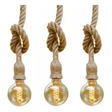 Kit 3 Luminaria Pendente