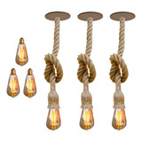 Kit 3 Luminarias Pendentes