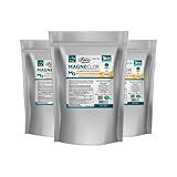 Kit 3 Magneclor Cloreto De Magnésio P A Unilife 1kg