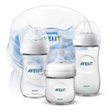 Kit 3 Mamadeira Pétala 125 260 330ml Esterilizador Avent