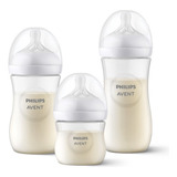 Kit 3 Mamadeiras 125 260 330 Pétala Avent Philips