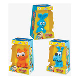 Kit 3 Mascotes Turma Da Mônica Baby Sansão Bidu E Chovinista
