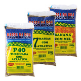 Kit 3 Massas Pesca P40 Turbinada 7 Massas E Banana Com Mel