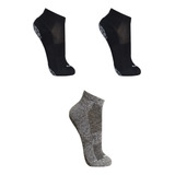 Kit 3 Meia Antiderrapante De Hidroginástica Pilates Lupo