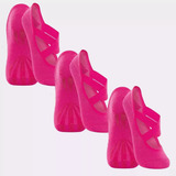 Kit 3 Meia Antiderrapante Pilates Yoga Hidroginastica Lupo