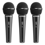 Kit 3 Microfones Behringer Xm1800s