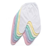Kit 3 Mijão Culote Calça Com Pé Para Bebês 100 Algodão