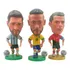 Kit 3 Mini Craques Neymar, Messi Cristiano Ronaldo - Seleção
