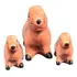 Kit 3 Mini Enfeite Decorativo Capivara Lindo Presente 