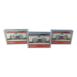 Kit 3 Mini Fita K7 Made In Japan Sony