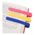 Kit 3 Mini Marca Pagina Clips Seguir As Páginas Silicone