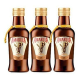 Kit 3 Miniatura Mini Licor Amarula