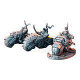 Kit 3 Miniaturas Warhammer